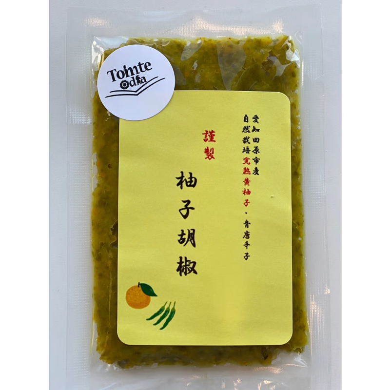 Tomte Odla 柚子胡椒　黄柚子 80g